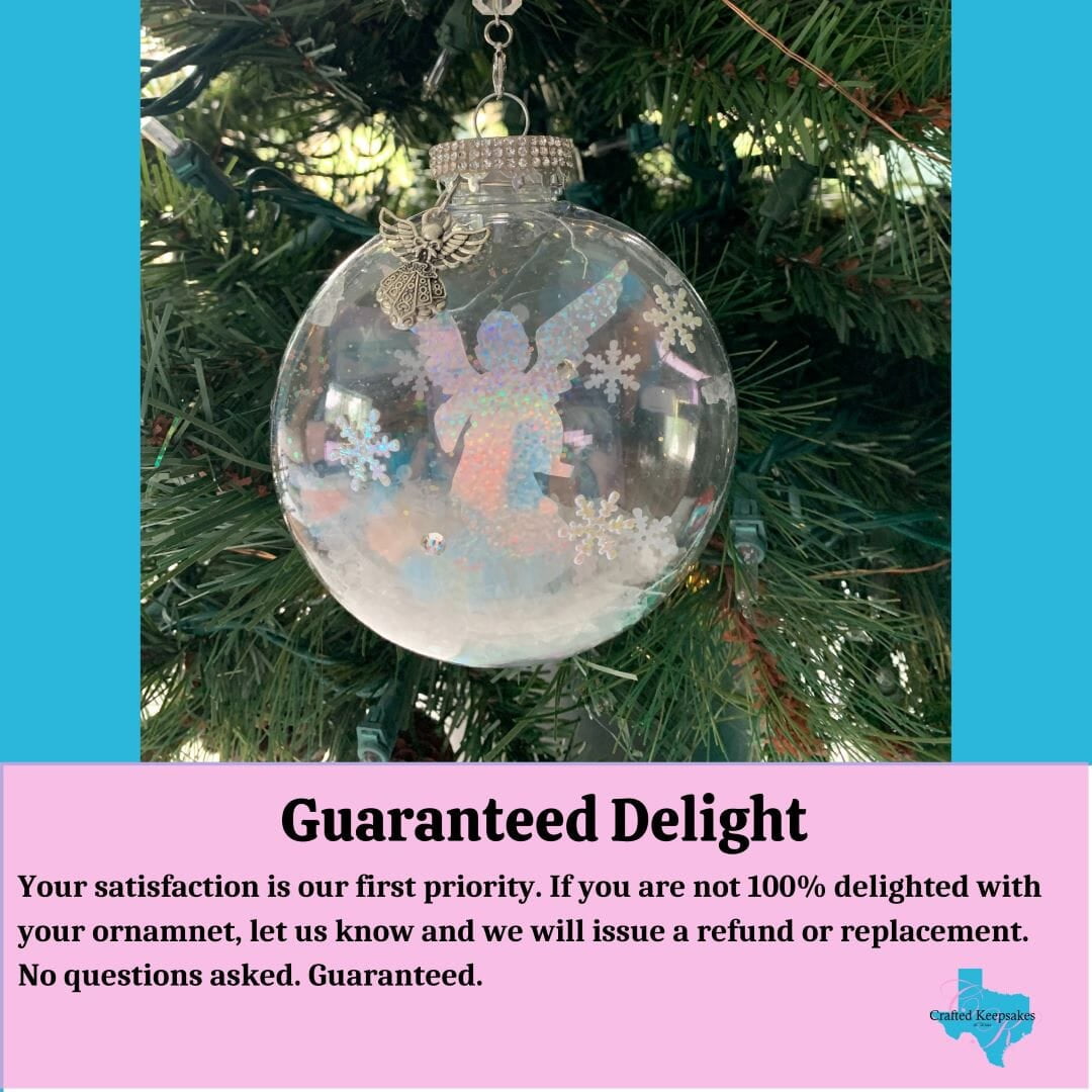 Exquisitely Detailed Angel Ornament, Sparkling Handcrafted Exquisitely Detailed Angel Ornament, Sparkling Handcrafted